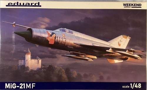 Maquette eduard mig 21 mf - 1/48, mig-21