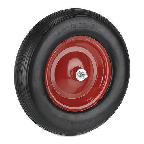 Roue brouette avec axe - roue,