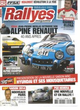 RALLYES MAGAZINE N°252 ALPINE