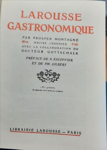 Larousse gastronomique - , |