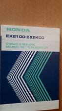 Honda EX2100 EX2400 - groupe