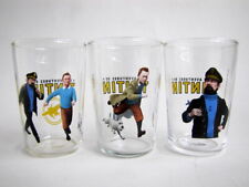 TINTIN and MILOU - 2011 - Hergé - mustard glasses