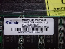256MB Elixir DDR RAM