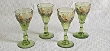 LOT DE 4 VERRES A LIQUEUR