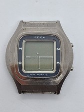 Montre EDOX LCD QUARTZ vintage