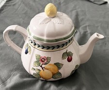 Villeroy & Boch French Garden Fleurence Tea Pot And Lid Country Collection
