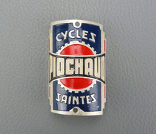 Ancienne plaque de vélo