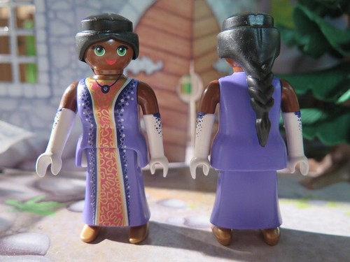 Belle princesse femme - , noire