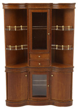 Meuble De Bar D'Angle En Noyer