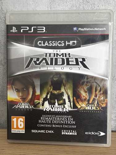 Tomb raider trilogy ps3 pal - pal, fr