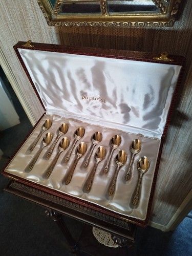 Cuillères moka décor - 12,