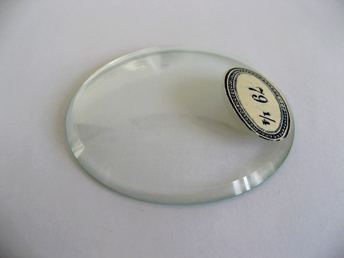 Verre bombé biseauté - , 65