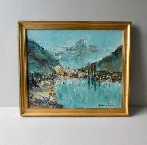 Tableau huile paysage - tableau,, huile,