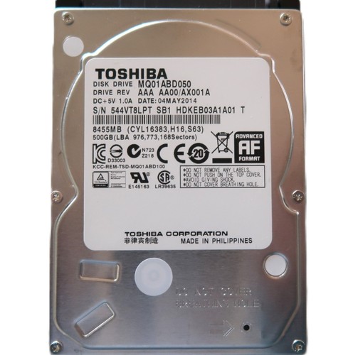 Toshiba mq01abd050 - toshiba,