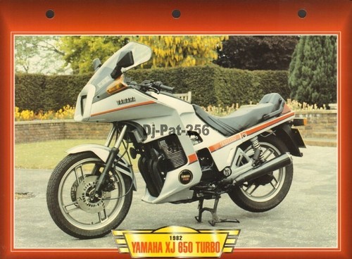 Fiche moto yamaha xj - fiche, 650