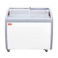 Vitrine Réfrigérée À Crème Glacée Vitrine À Glaces Gelato Commerciale 264L