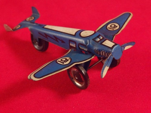 Ancien jouet avion tôle