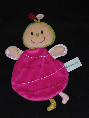 Doudou plat coccinelle liz - 🐞doudou,