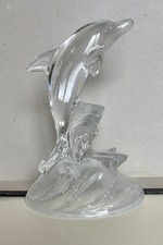 Sculpture en cristal Dauphin