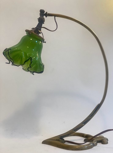 Lampe bronze art nouveau