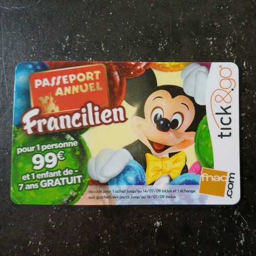 Pass euro disney disneyland - pass,