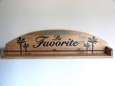 Étagère murale en bois et