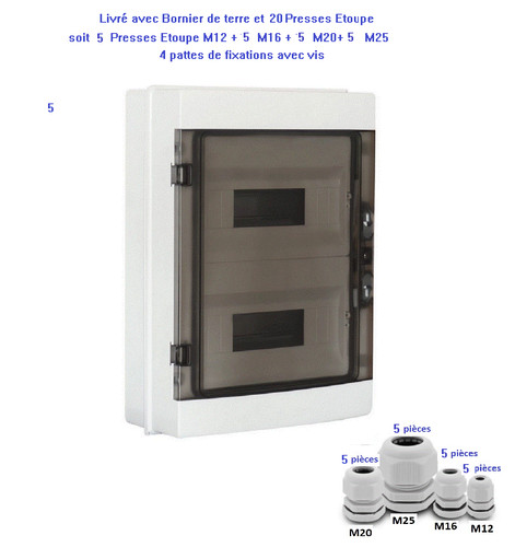Coffret électrique étanche