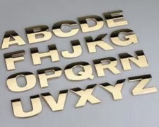 LETTRE CHIFFRE 3D METAL HAUTE