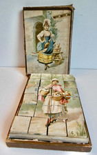 BEAU JEU DE 24 CUBES ANCIEN