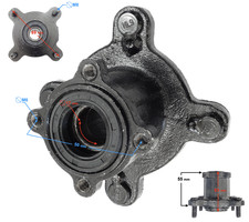 Moyeu, tambour avant T-rex 125