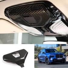 For BMW X5 X6 X7 G05 2019-2023 Carbon Fiber Front Reading Light Cover Trim 1PCS