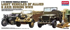 1:72 Academy Ground Vehicle Set Kit ACD13416 Modellino