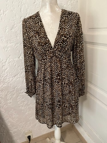 Robe léopard taille neuve - robe,