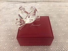 2 Baccarat Crystal Interlaced Dove Doves (Price Per Piece)