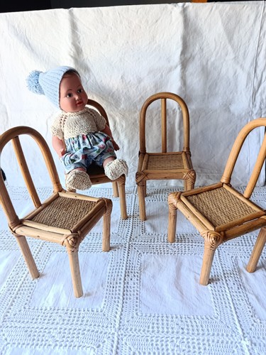 Petites chaises vintages - chaises,