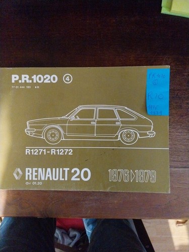 Renault catalogue pieces - catalogue,