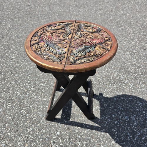 Vintage peruvian carved wood - vintage,