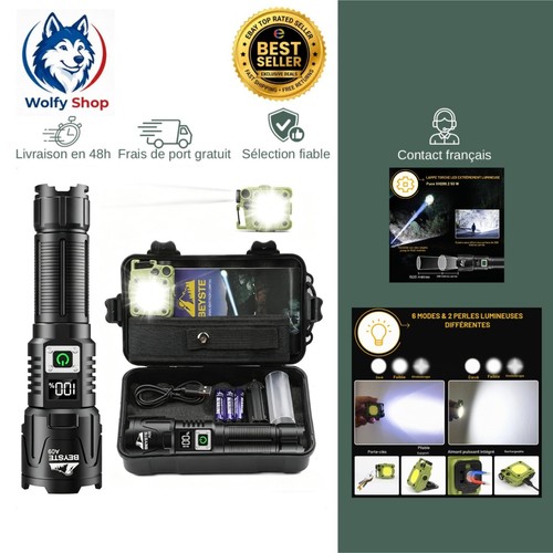Lampe torche led - lampe,