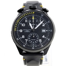 Hamilton Khaki Aviation Takeoff Auto Chrono H76786733 Automatic Working
