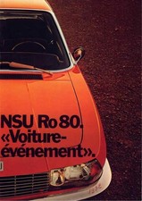 Catalogue brochure NSU RO 80