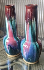 Ensemble De Deux Grands Vases