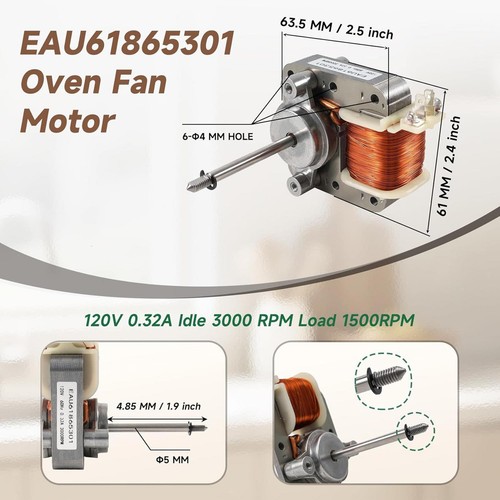 Moteur ventilateur four - moteur, de