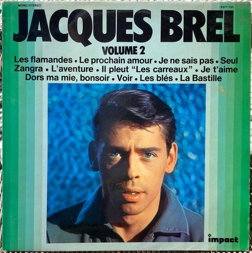 33t jacques brel - -, volume