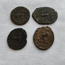 Lot De 4 Antoninien