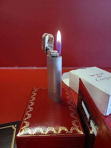 Superbe briquet cartier boite - briquet,
