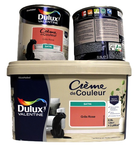 Lot peinture dulux - peinture, valentine