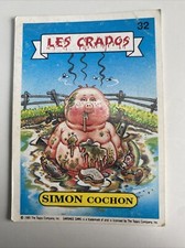 RARE carte les crados Simon Cochon Série 1