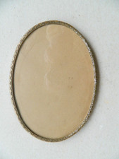 Cadre ovale, bronze, dim15 x
