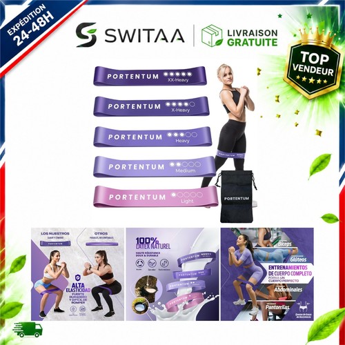 Bandes élastiques musculation