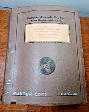 1941 Douglas Aircraft C-47 Manufacturing Procedure Manual Nose-Fuselage JRR35